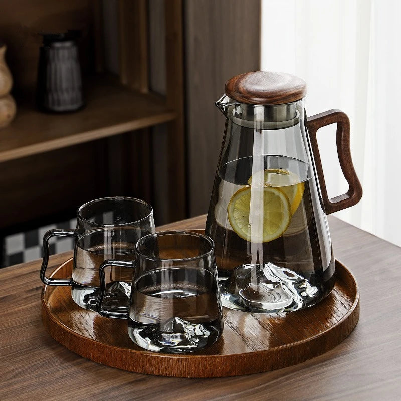 Luxury Glass Tea & Water Serving Set