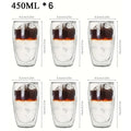 Insulated Double Wall Glass Tea Cup Set