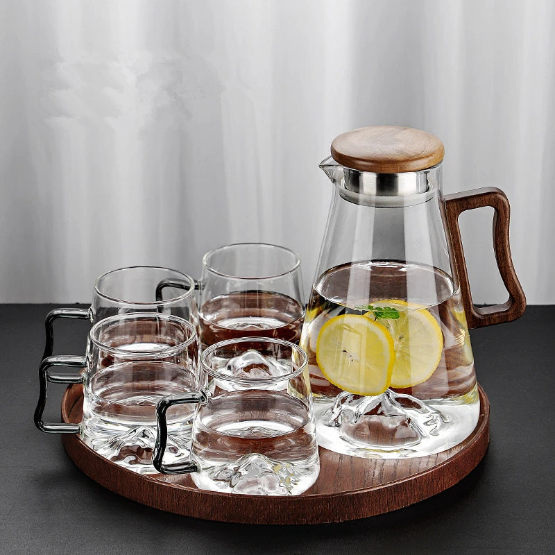 Luxury Glass Tea & Water Serving Set