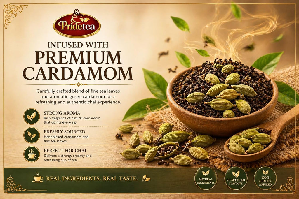 Pride Cardamom|Elaichi Tea 250g