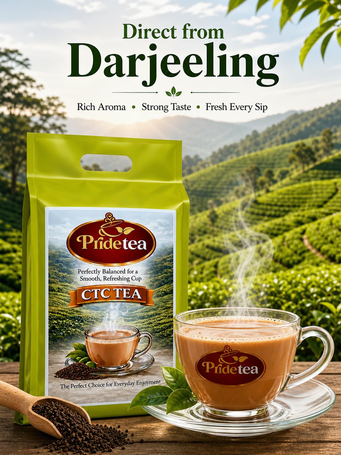 Pride PAL CTC Tea 1000g